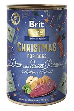 Brit Care Dog Christmas Duck Konzerva 400g