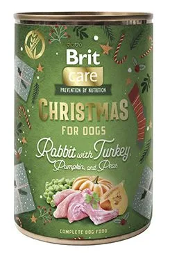 Brit Care Dog Christmas Rabit Konzerva 400g