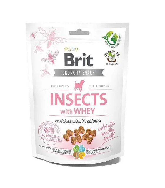 BRIT Care Dog Crunchy Cracker Puppy Insect 200g
