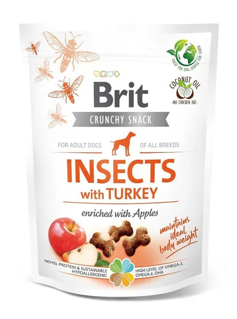 BRIT Care Dog Crunchy Crakcer Insect &amp; Turkey 200 g
