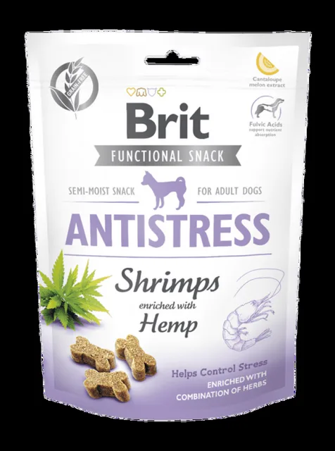 Brit Care Dog Functional Snack Antistress Shrimps 150g