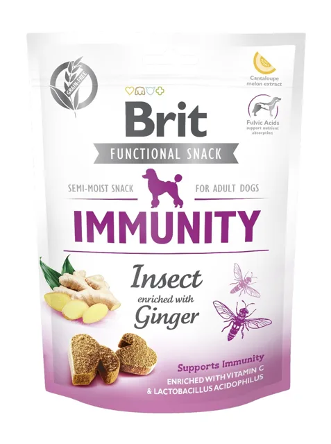 BRIT Care Dog Functional Snack immunity insect 150g