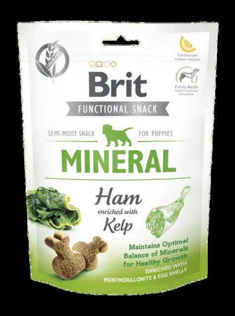 Brit Care Dog Functional Snack Mineral Ham for puppies 150g