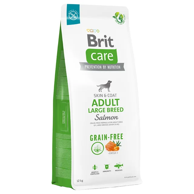 Brit Care Dog Grain-Free Adult Large Breed s lososem a bramborem - výhodné balení: 2 x 3 kg