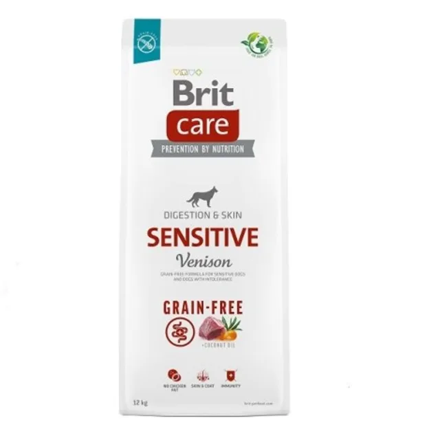 Brit Care Dog Grain-free Sensitive Venison 12 kg | P56940