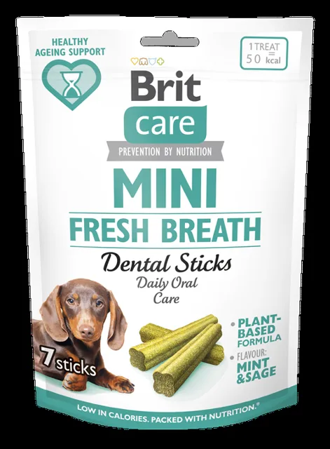 Brit Care Dog Mini treats FRESH BREATH, 7 pcs 120 g