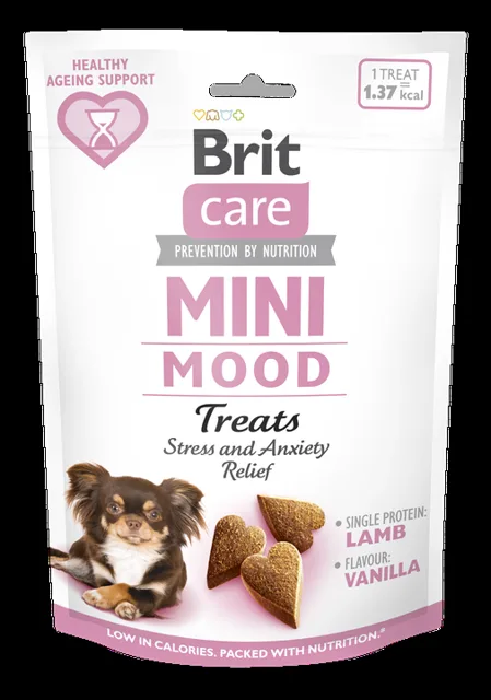 Brit Care Dog Mini treats MOOD 50 g - Expirace