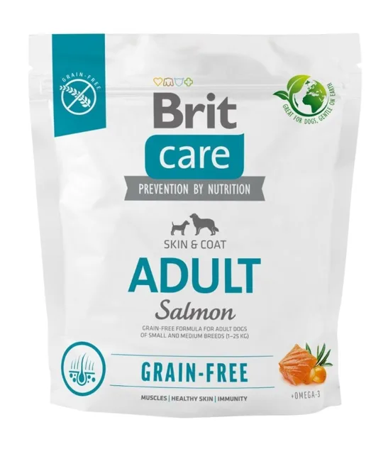 BRIT Care Grain-free Adult Salmon 1 kg