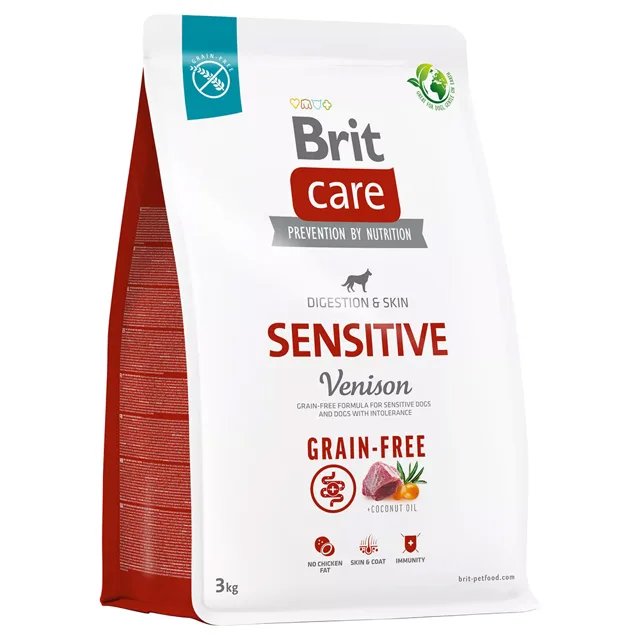 Brit Care Grain Free Sensitive Venison & Potato - 2 x 12 kg