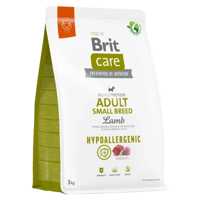 BRIT Care Hypoallergenic Adult Small Breed granule pro psy, Hmotnost balení: 3 kg