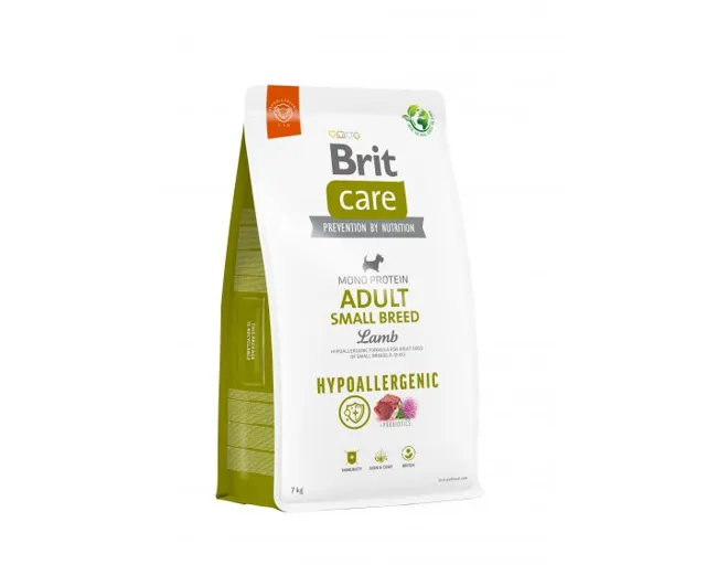 BRIT CARE Hypoallergenic Adult Small Breed Lamb 7kg