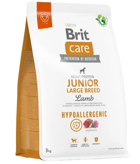 BRIT Care Hypoallergenic Junior Large Breed 3 kg