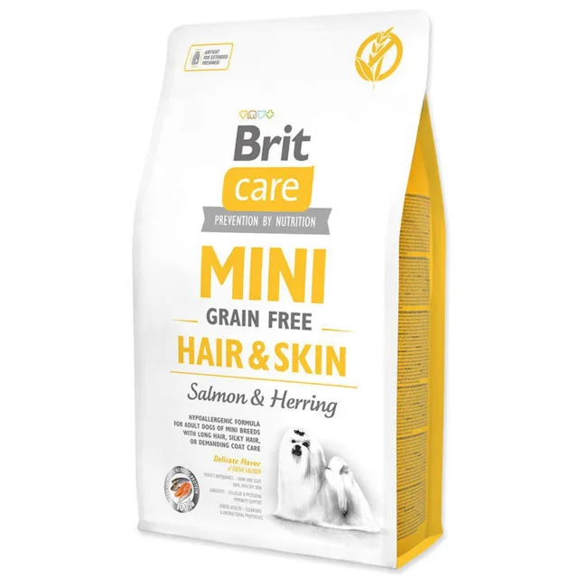 Brit Care Mini GF Hair & Skin Salmon & Herring 2 kg | P57043