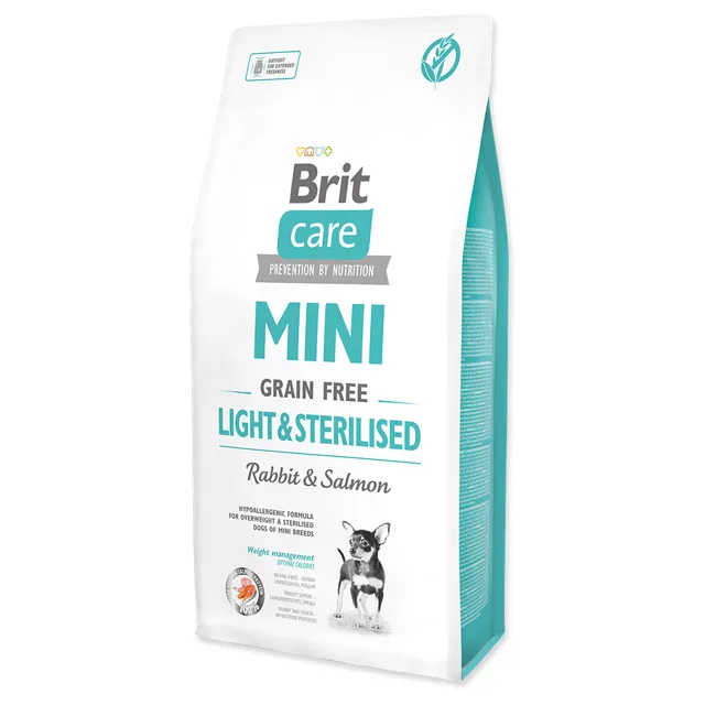 Brit Care Mini Grain Free Light & Sterilised - 7 kg