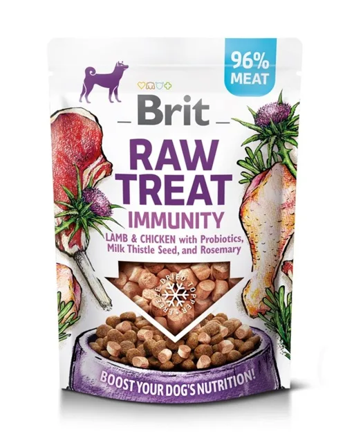 Brit Care Raw Treat Immunity 40g - Lamb/Chicken