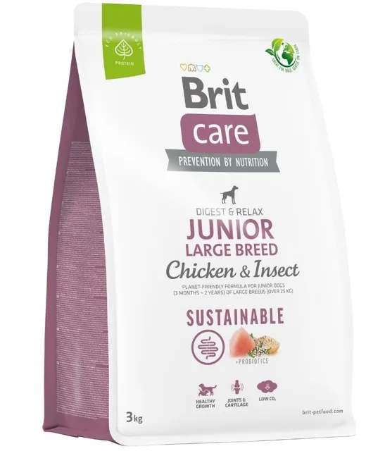 BRIT Care Sustainable Junior Large Breed 3 kg