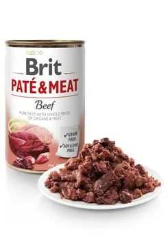 Brit Dog Konz Paté & Meat Beef 800g