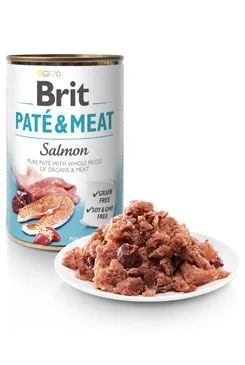 Brit Dog Konzerva Paté & Meat Salmon 800g