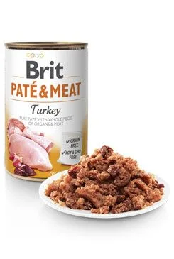Brit Dog Konzerva Paté & Meat Turkey 800g