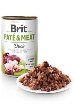 Brit Dog Paté & Meat Duck 800g