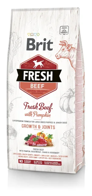 BRIT Fresh Beef &amp; Pumpkin Puppy Large 2,5 kg