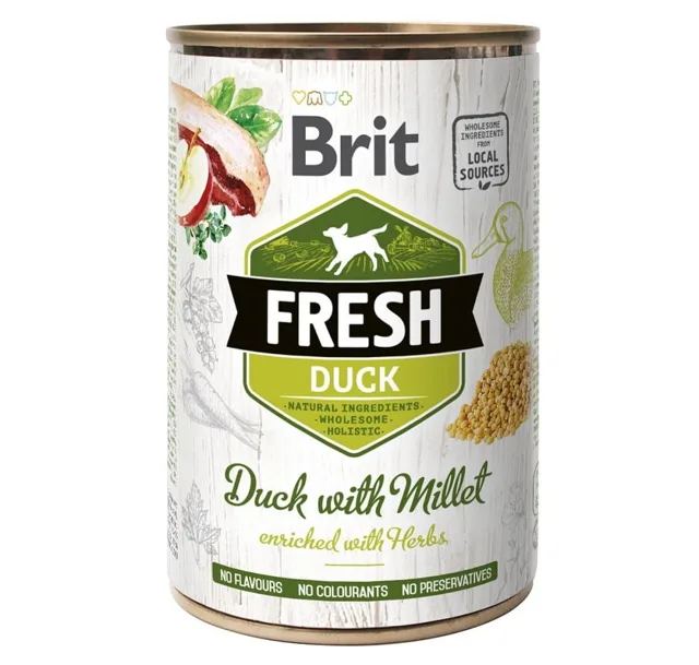 BRIT FRESH duck &amp; millet 400 g