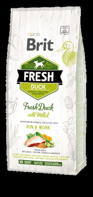 Brit Fresh Duck with Millet Adult Run & Work