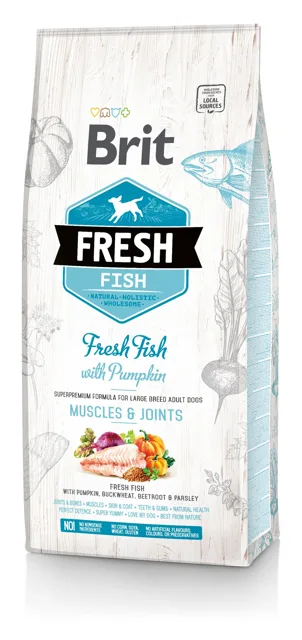 BRIT Fresh Fish &amp; Pumpkin Adult Large  12 kg