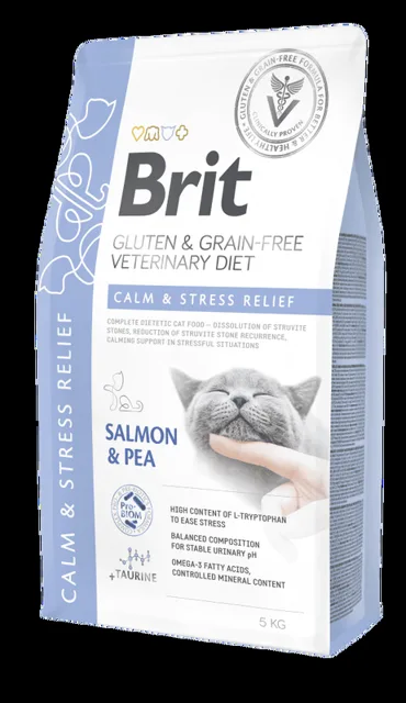 Brit GF Veterinary Diets Cat Calm & Stress Relief