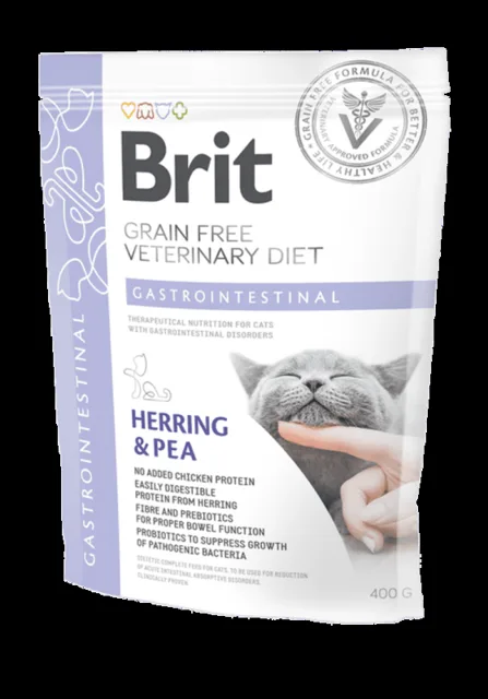 Brit GF Veterinary Diets Cat Gastrointestinal 400 g