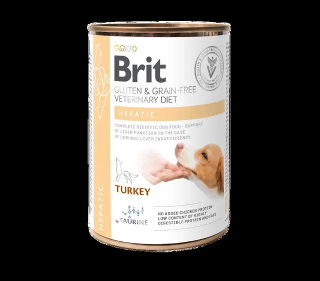 Brit GF Veterinary Diets Dog Can Hepatic 400 g