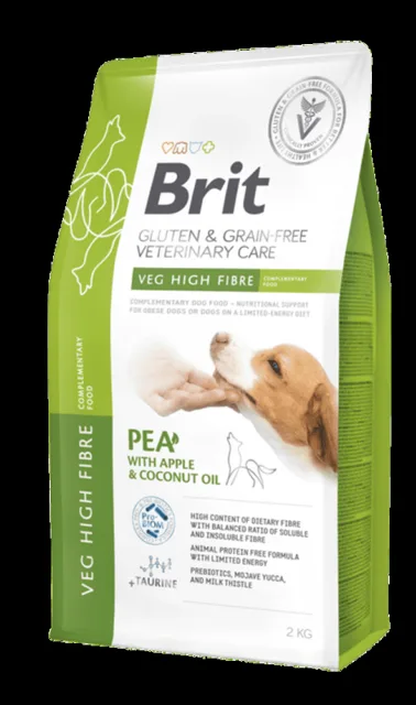 Brit GF Veterinary Diets Dog Veg High Fibre