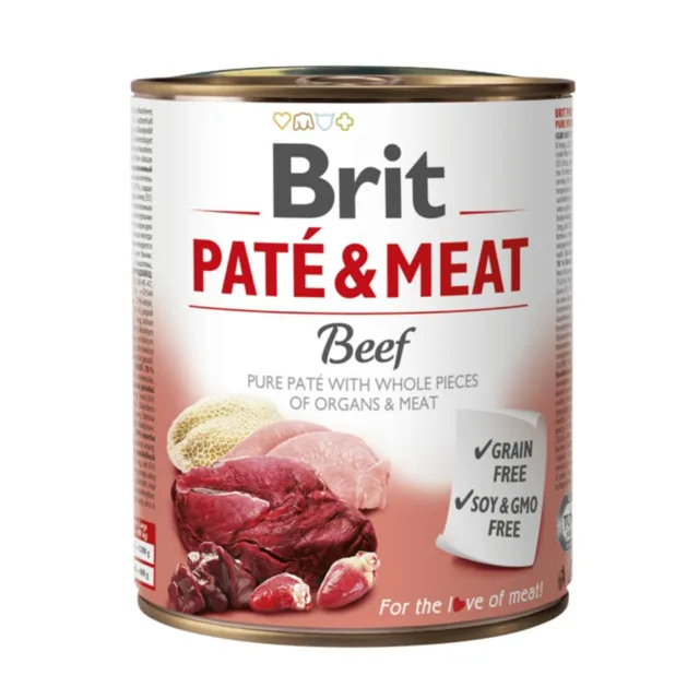 Brit konzerva Paté & Meat Beef 800 g | Konzerva pro psy | P58010