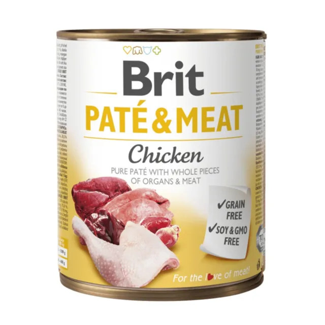 Brit konzerva Paté & Meat Chicken 800 g | Konzerva pro psy | P58006