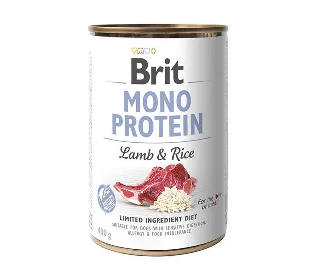 Brit Mono Protein 400g - Jehněčí S Rýží
