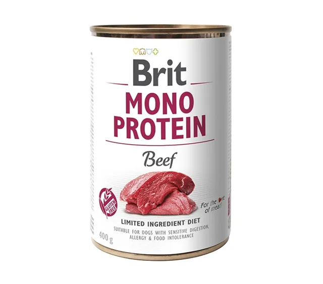 BRIT Mono Protein Beef 400 g monoproteinové hovězí krmivo