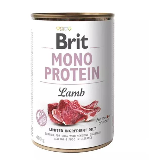 BRIT Mono Protein Lamb 400 g monoproteinové krmivo jehněčí
