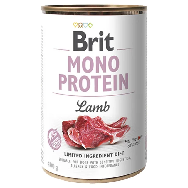 BRIT Mono Protein Lamb konzerva pro psy 400 g