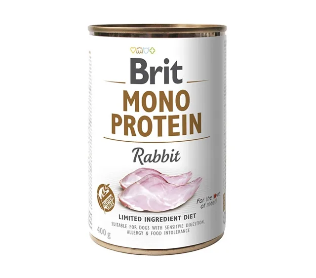 BRIT Mono Protein Rabbit 400 g monoproteinové krmivo králík