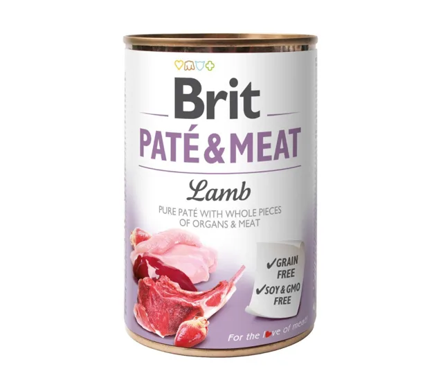 Brit Paté &amp; Meat 400g - Jehněčí