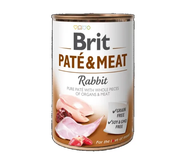 Brit Paté &amp; Meat 400g - Králíčí