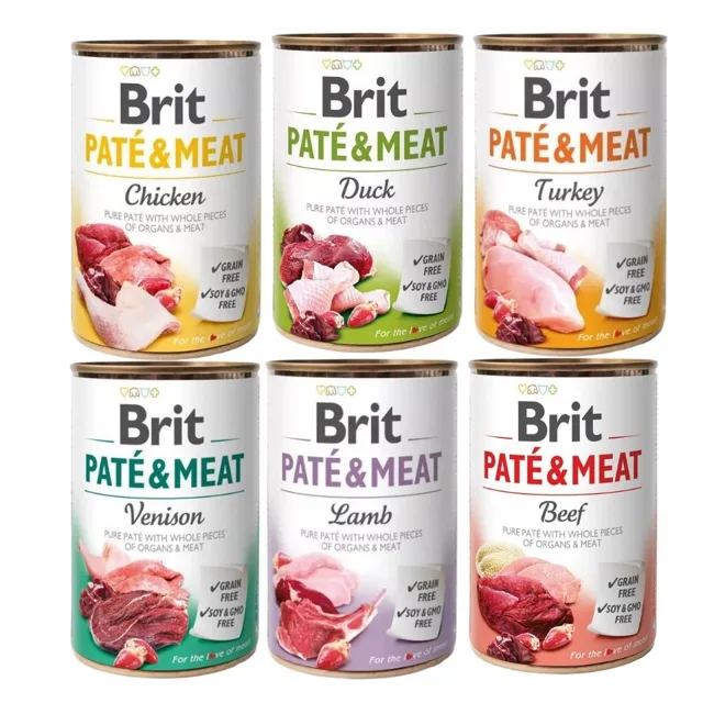 BRIT Pate&amp;Meat Mix 6x400 g