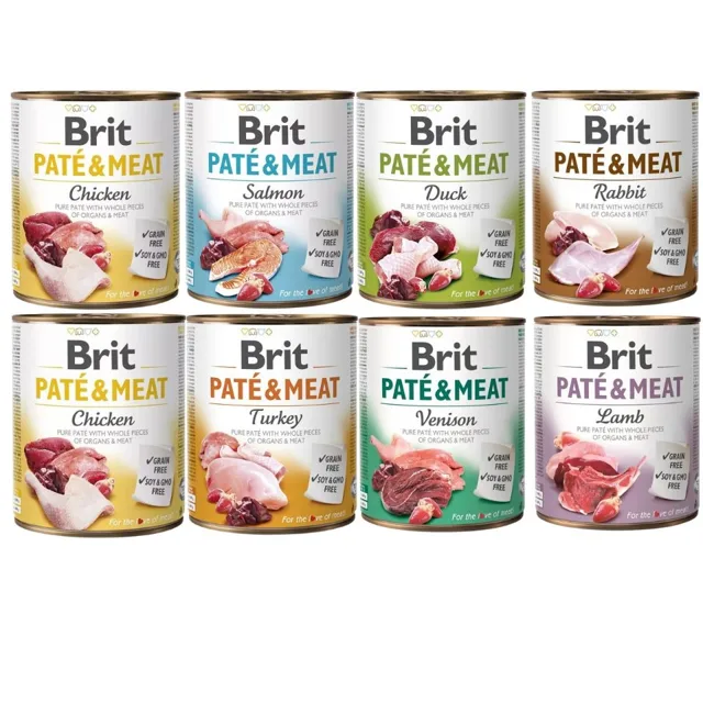BRIT Pate&amp;Meat Mix 8x800 g
