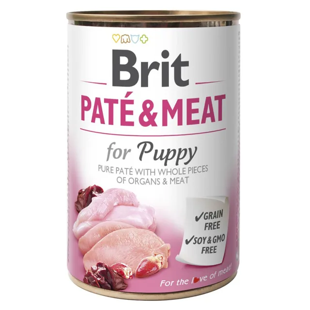 Brit Paté & Meat 12 x 400 g – výhodné balení - kachní