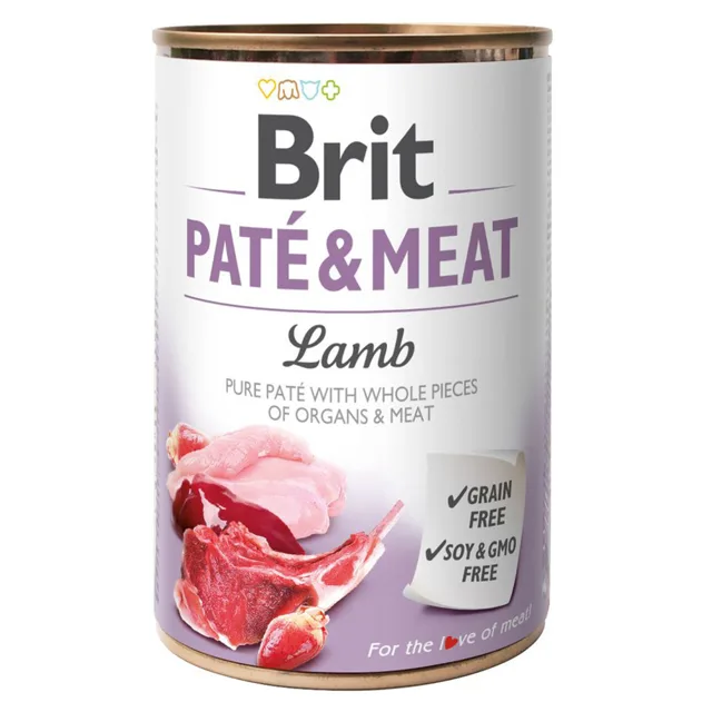 Brit Paté & Meat 6 x 400 g - hovězí