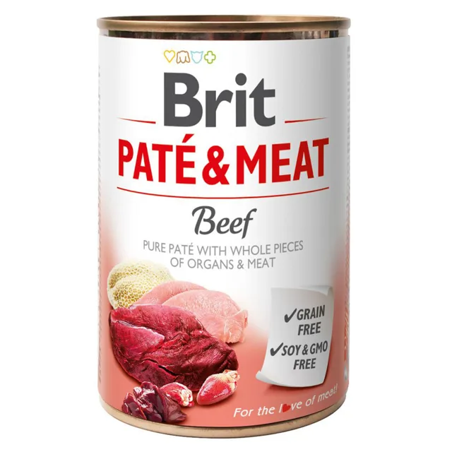 Brit Paté & Meat 6 x 400 g - Puppy