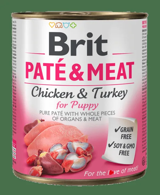 BRIT PATÉ & MEAT - PUPPY