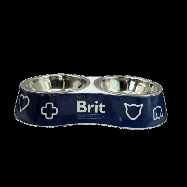Brit Premium by Nature cat double bowl
