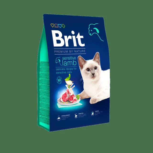 Brit Premium by Nature Cat. Sensitive Lamb