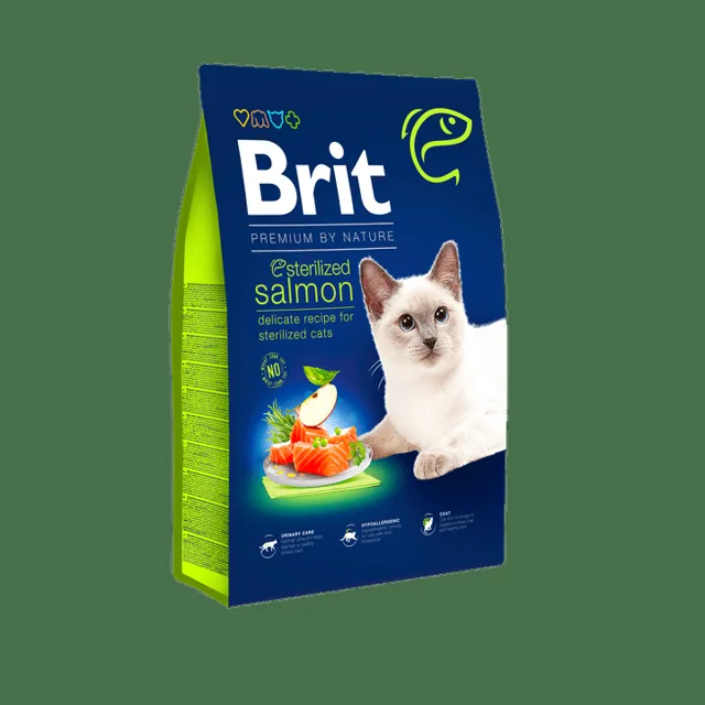 Brit Premium by Nature Cat Sterilized Salmon